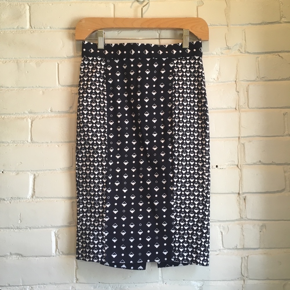 French Connection Navy Pencil Skirt Size US 4